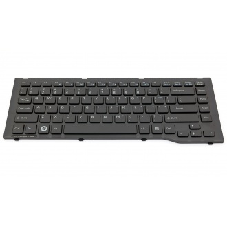Клавіатура для ноутбука FUJITSU LifeBook LH522 LH532 BLACK FRAME BLACK US