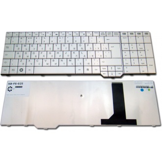 Клавіатура для ноутбука FUJITSU Amilo Li3910 Pi3625 Xa3530 Xi3650 WHITE RU