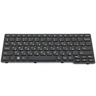 Клавіатура для ноутбука LENOVO IdeaPad S206 S110 BLACK FRAME BLACK RU