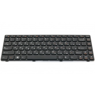 Клавиатура для ноутбука LENOVO IdeaPad B470 B475 B475A B475AM B475EL B475G B475GM G470 G475 G475E G475G G475L V470 V470A V470C BLACK FRAME BLACK RU