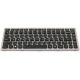 Клавиатура для ноутбука LENOVO IdeaPad Z400 SILVER FRAME BLACK RU BackLight (Win8)