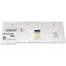 Клавиатура для ноутбука LENOVO IdeaPad S10-3 WHITE FRAME WHITE US
