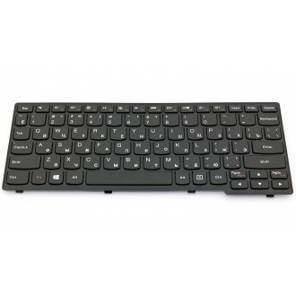 Клавиатура для ноутбука LENOVO IdeaPad S210 S210T Yoga 11s Flex 10 BLACK FRAME BLACK RU