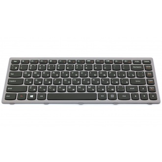 Клавіатура для ноутбука LENOVO IdeaPad Flex 14 G400AS G400S G400AT G400AM G405S Z410 GREY FRAME BLACK RU