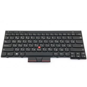Клавіатура для ноутбука LENOVO ThinkPad L430 L530 T430 T430I T430S T530 T530I T530S W530 X230 X230I X230T BLACK FRAME BLACK RU