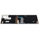 Клавіатура для ноутбука LENOVO IdeaPad Y500 Y500N Y500NT BLACK FRAME BLACK RU BackLight (Win8)