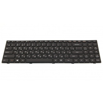 Клавіатура для ноутбука LENOVO IdeaPad 100-15IBY 300-15 B50-10 BLACK FRAME BLACK RU