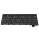 Клавіатура для ноутбука LENOVO ThinkPad Edge T460S T470S BLACK FRAME BLACK US