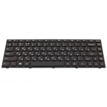 Клавіатура для ноутбука LENOVO G40-30 G40-45 G40-70 G40-75 G40-80 Flex 2-14 BLACK FRAME BLACK RU