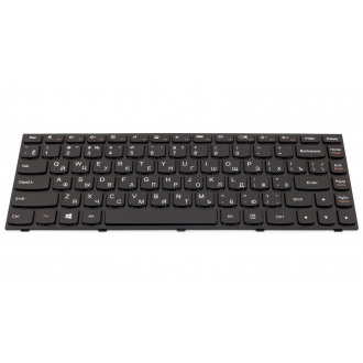 Клавіатура для ноутбука LENOVO G40-30 G40-45 G40-70 G40-75 G40-80 Flex 2-14 BLACK FRAME BLACK RU