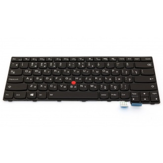 Клавиатура для ноутбука LENOVO ThinkPad Edge T460S T460P T470S T470P BLACK FRAME BLACK RU BackLight