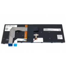 Клавиатура для ноутбука LENOVO ThinkPad Edge T460S T460P T470S T470P BLACK FRAME BLACK RU BackLight