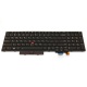 Клавиатура для ноутбука LENOVO ThinkPad Edge P51S P52S T570 T580 BLACK FRAME BLACK US BackLight