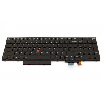 Клавиатура для ноутбука LENOVO ThinkPad Edge P51S P52S T570 T580 BLACK FRAME BLACK US BackLight