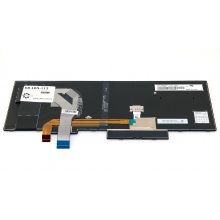 Клавіатура для ноутбука LENOVO ThinkPad Edge P51S P52S T570 T580 BLACK FRAME BLACK US BackLight