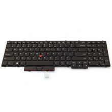 Клавіатура для ноутбука LENOVO ThinkPad Edge P50 P70 BLACK FRAME BLACK US