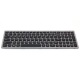 Клавіатура для ноутбука LENOVO IdeaPad U510 Z710 SILVER FRAME BLACK RU