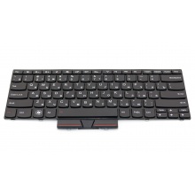 Клавіатура для ноутбука LENOVO ThinkPad Edge 14 E40, Edge 15 E50 BLACK FRAME BLACK RU
