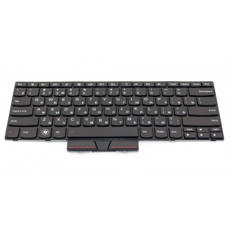 Клавіатура для ноутбука LENOVO ThinkPad Edge 14 E40, Edge 15 E50 BLACK FRAME BLACK RU
