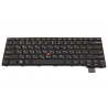Клавіатура для ноутбука LENOVO ThinkPad Edge T460S T470S BLACK FRAME BLACK RU