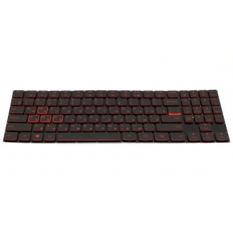 Клавіатура для ноутбука LENOVO Legion Y520-15IKBA Y520-15IKBN Y720-15IKB R720-15IKB BLACK RU Red BackLight