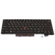 Клавиатура для ноутбука LENOVO ThinkPad Edge T470 T480 BLACK FRAME BLACK RU BackLight