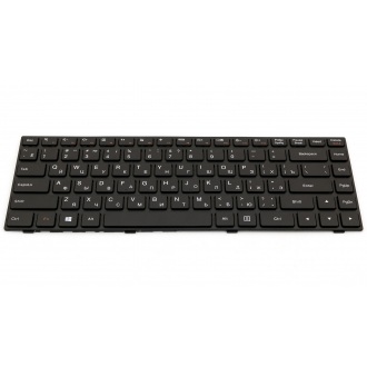 Клавиатура для ноутбука LENOVO 100-14IBY BLACK FRAME BLACK RU