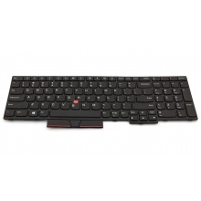 Клавиатура для ноутбука LENOVO ThinkPad Edge E580 E585 L580 P52 P72 BLACK FRAME BLACK US