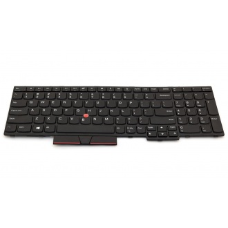 Клавиатура для ноутбука LENOVO ThinkPad Edge E580 E585 L580 P52 P72 BLACK FRAME BLACK US