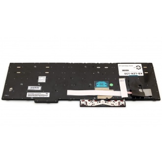Клавиатура для ноутбука LENOVO ThinkPad Edge E580 E585 L580 P52 P72 BLACK FRAME BLACK US