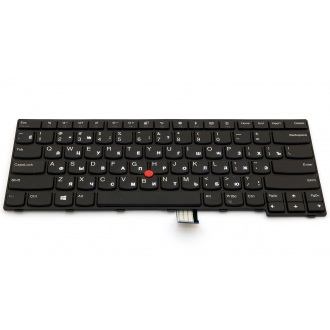 Клавіатура для ноутбука LENOVO ThinkPad Edge E470 E470C E475 BLACK FRAME BLACK RU