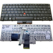 Клавіатура для ноутбука LENOVO ThinkPad Edge E120 E125 E220 E220S S220 X121E X130E X131E BLACK FRAME BLACK US