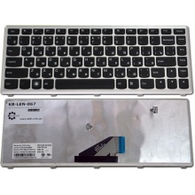 Клавиатура для ноутбука LENOVO IdeaPad U310 SILVER FRAME BLACK RU