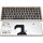 Клавіатура для ноутбука LENOVO IdeaPad U410 SILVER FRAME BLACK RU
