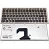 Клавіатура для ноутбука LENOVO IdeaPad U410 SILVER FRAME BLACK RU