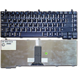 Клавіатура для ноутбука MSI MegaBook S420 S425 S430 VR330 VR330X VR330XB / LG K1 BLACK US