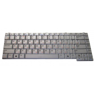 Клавіатура для ноутбука SAMSUNG M50 M55 SILVER RU
