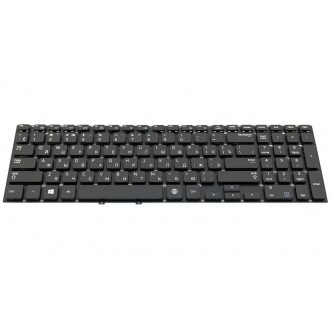 Клавіатура для ноутбука SAMSUNG 300 Series 15.6" NP270E5 NP350E5 NP350V5 NP355E5 NP355V5 NP550P5 BLACK RU
