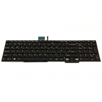 Клавіатура для ноутбука SONY VAIO SVT15 BLACK RU BackLight