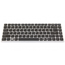 Клавіатура для ноутбука SONY VAIO VPC-Y SILVER FRAME BLACK US