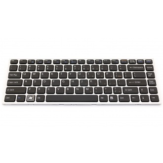 Клавіатура для ноутбука SONY VAIO VPC-Y SILVER FRAME BLACK US
