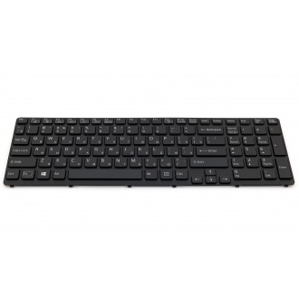 Клавиатура для ноутбука SONY VAIO SVE15 BLACK FRAME BLACK RU BackLight (Win8)
