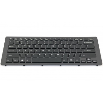 Клавіатура для ноутбука SONY VAIO SVF15N FIT15A BLACK FRAME BLACK US BackLight