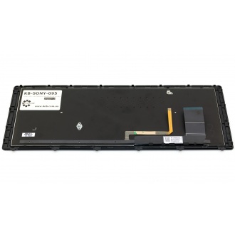 Клавіатура для ноутбука SONY VAIO SVF15N FIT15A BLACK FRAME BLACK US BackLight