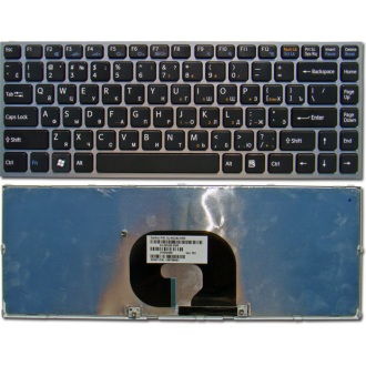 Клавіатура для ноутбука SONY VAIO VPC-Y SILVER FRAME BLACK RU