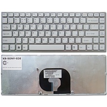Клавіатура для ноутбука SONY VAIO VPC-Y SILVER FRAME WHITE RU