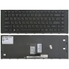 Клавіатура для ноутбука SONY VAIO VPC-EA BLACK РАМКА BLACK RU