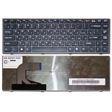 Клавіатура для ноутбука SONY VAIO VPC-S BLACK FRAME BLACK RU