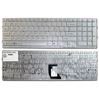 Клавіатура для ноутбука SONY VAIO VPC-CB17 SILVER US