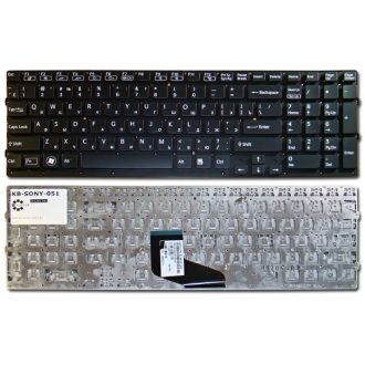 Клавиатура для ноутбука SONY VAIO VPC-F21 VPC-F22 VPC-F23 VPC-F24 BLACK RU